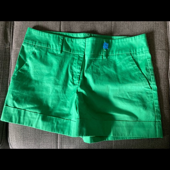 Shorts from New York & Company size 12 Green never been worn - Picture 1 of 6